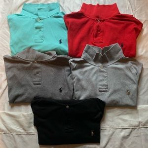 Bundle of 5 polo shirts XL